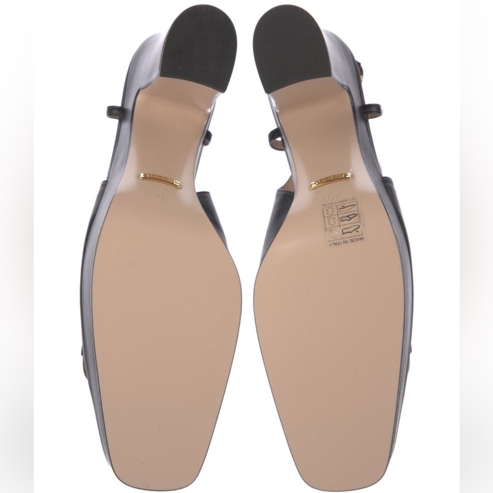 Gucci Leather Slingback Pumps - Picture 5 of 5